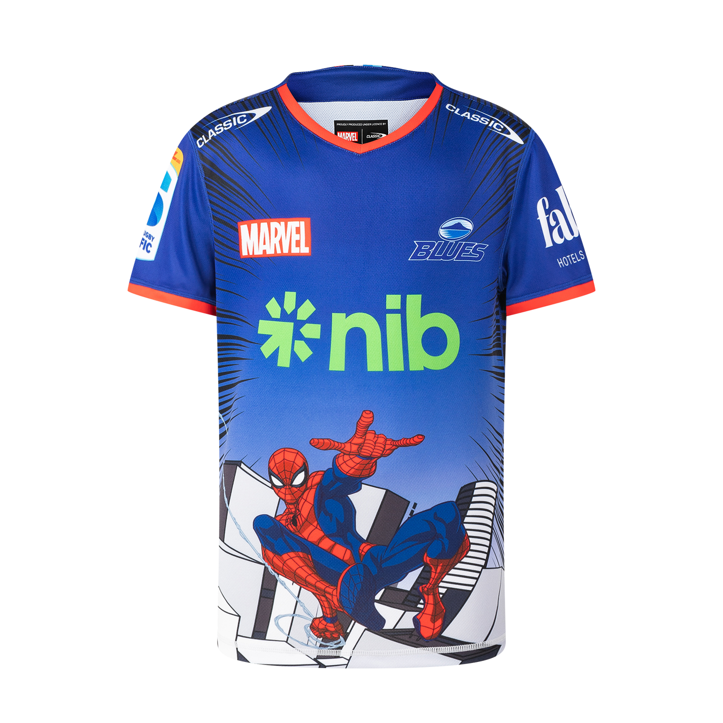 Blues Youth Spider-Man Warm Up Tee