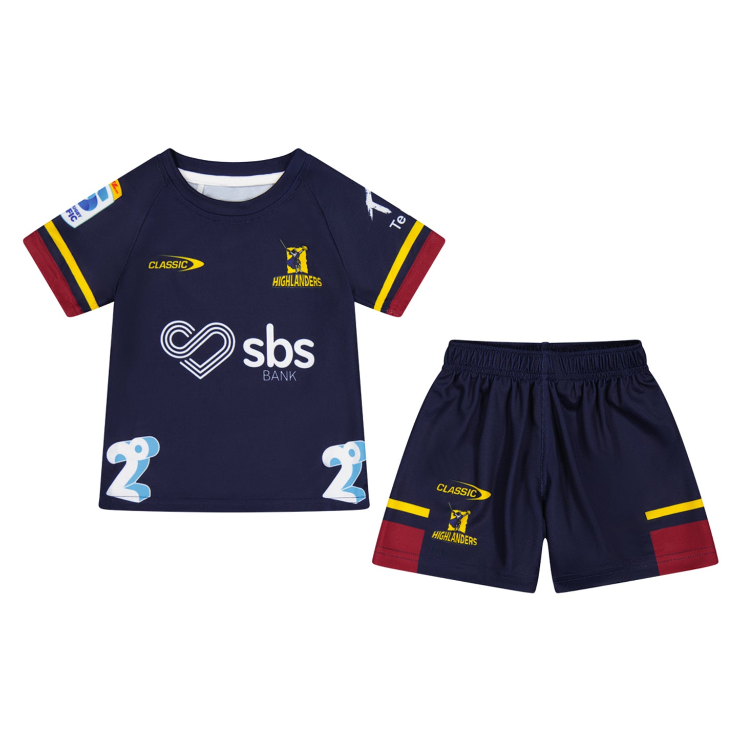 Highlanders Infant Replica Jersey Set '24 Home