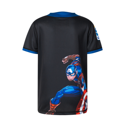 Hurricanes Youth Captain America Warm Up Tee