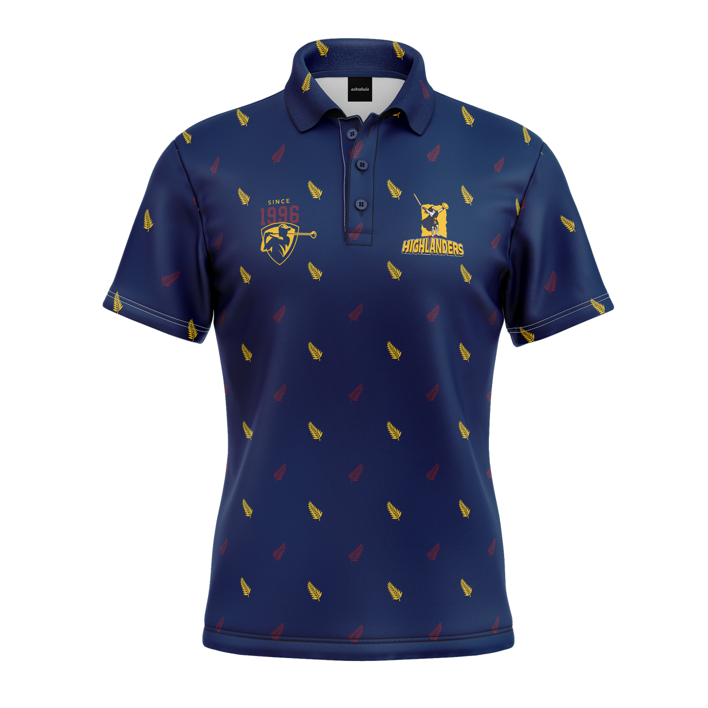 Highlanders Mens Mulligan Golf Polo